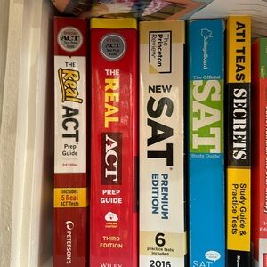 Assorted SAT/ACT Study Books